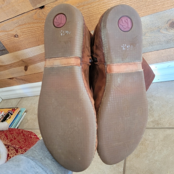🌴 EUC Neosens Genuine Leather tall boots. Flat heel - Picture 4 of 8
